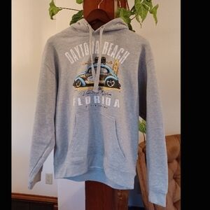 Gray Daytona Beach Hoodie